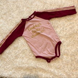 Grananimals long sleeve 24M snap crotch pink shirt